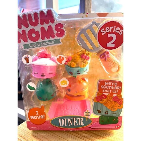 Num Noms Other - NUM NOMS Series 2 4 Pack Diner Scented HTF RARE NEW!
